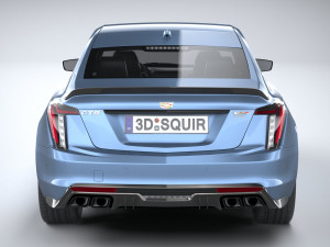 Cadillac CT5-V Blackwing 2025 Modelo 3D