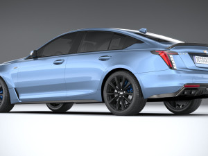 Cadillac CT5-V Blackwing 2025 Modelo 3D