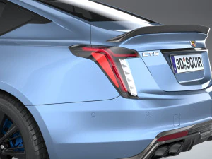 Cadillac CT5-V Blackwing 2025 3D Model