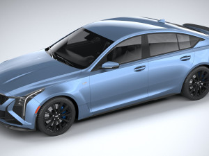 Cadillac CT5-V Blackwing 2025 Modelo 3D