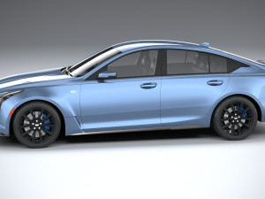 Cadillac CT5-V Blackwing 2025 Modelo 3D