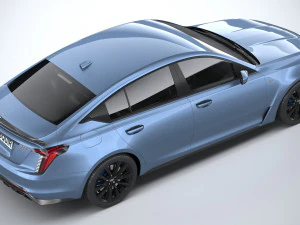Cadillac CT5-V Blackwing 2025 3D Model