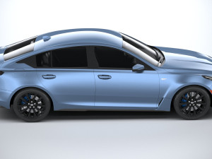 Cadillac CT5-V Blackwing 2025 Modelo 3D