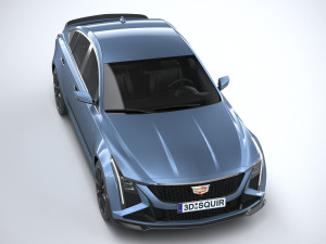 Cadillac CT5-V Blackwing 2025 Modelo 3D