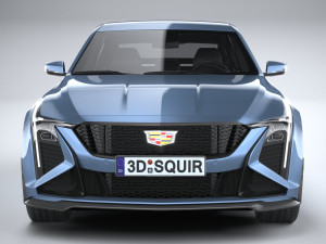 Cadillac CT5-V Blackwing 2025 Modelo 3D