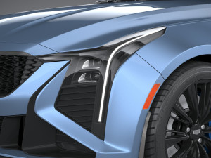 Cadillac CT5-V Blackwing 2025 Modelo 3D