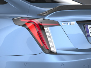 Cadillac CT5-V Blackwing 2025 Modelo 3D