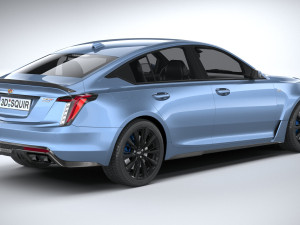 Cadillac CT5-V Blackwing 2025 Modelo 3D