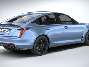 Cadillac CT5-V Blackwing 2025 3D Model