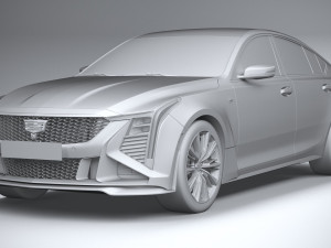 Cadillac CT5-V Blackwing 2025 Modelo 3D