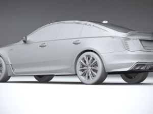 Cadillac CT5-V Blackwing 2025 3D Model