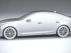 Cadillac CT5-V Blackwing 2025 3D Model