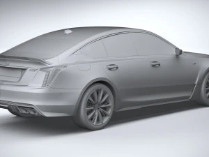 Cadillac CT5-V Blackwing 2025 3D Model