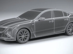Cadillac CT5-V Blackwing 2025 3D Model