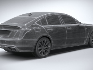 Cadillac CT5-V Blackwing 2025 Modelo 3D