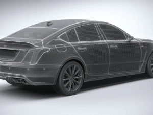 Cadillac CT5-V Blackwing 2025 3D Model
