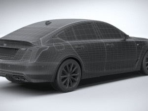 Cadillac CT5-V Blackwing 2025 Modelo 3D