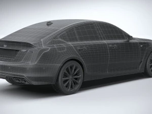 Cadillac CT5-V Blackwing 2025 3D Model