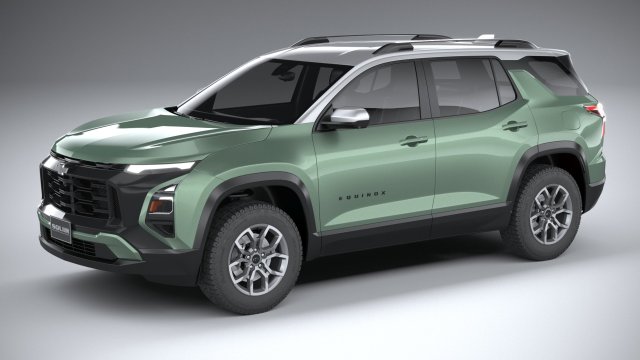 Chevrolet Equinox Activ 2025 Modelo 3D .c4d .max .obj .3ds .fbx .stl .blend 