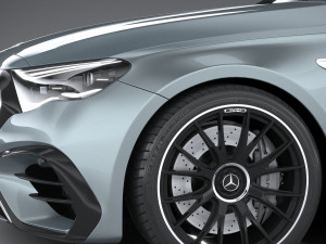 Mercedes-Benz E53 AMG Hybrid Estate 2025 3D Model