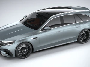 Mercedes-Benz E53 AMG H&iacute;brido Estate 2025 Modelo 3D