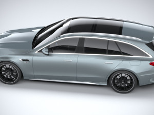 Mercedes-Benz E53 AMG Hybrid Estate 2025 3D Model