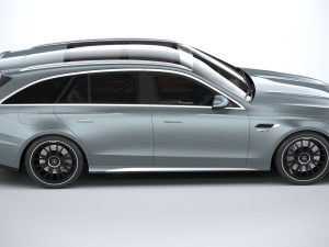 Mercedes-Benz E53 AMG Hybrid Estate 2025 3D Model
