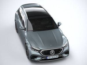 Mercedes-Benz E53 AMG Hybrid Estate 2025 3D Model