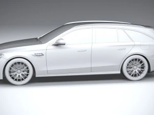 Mercedes-Benz E53 AMG H&iacute;brido Estate 2025 Modelo 3D