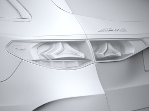 Mercedes-Benz E53 AMG Hybrid Estate 2025 3D Model