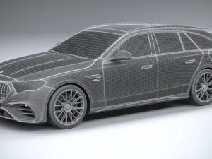 Mercedes-Benz E53 AMG H&iacute;brido Estate 2025 Modelo 3D