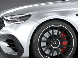 Mercedes-Benz E53 AMG Line 2025 Modelo 3D