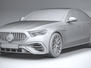 Mercedes-Benz E53 AMG Line 2025 Modelo 3D