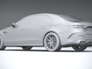 Mercedes-Benz E53 AMG Line 2025 Modelo 3D