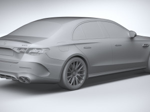 Mercedes-Benz E53 AMG Line 2025 Modelo 3D