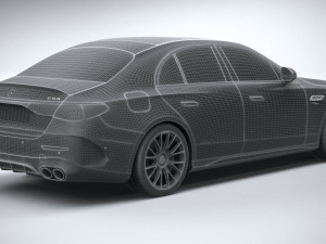 Mercedes-Benz E53 AMG Line 2025 Modelo 3D