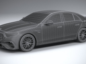 Mercedes-Benz E53 AMG Line 2025 Modelo 3D