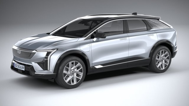 Cadillac Optiq 2025 Modello 3D .c4d .max .obj .3ds .fbx .stl .blend
