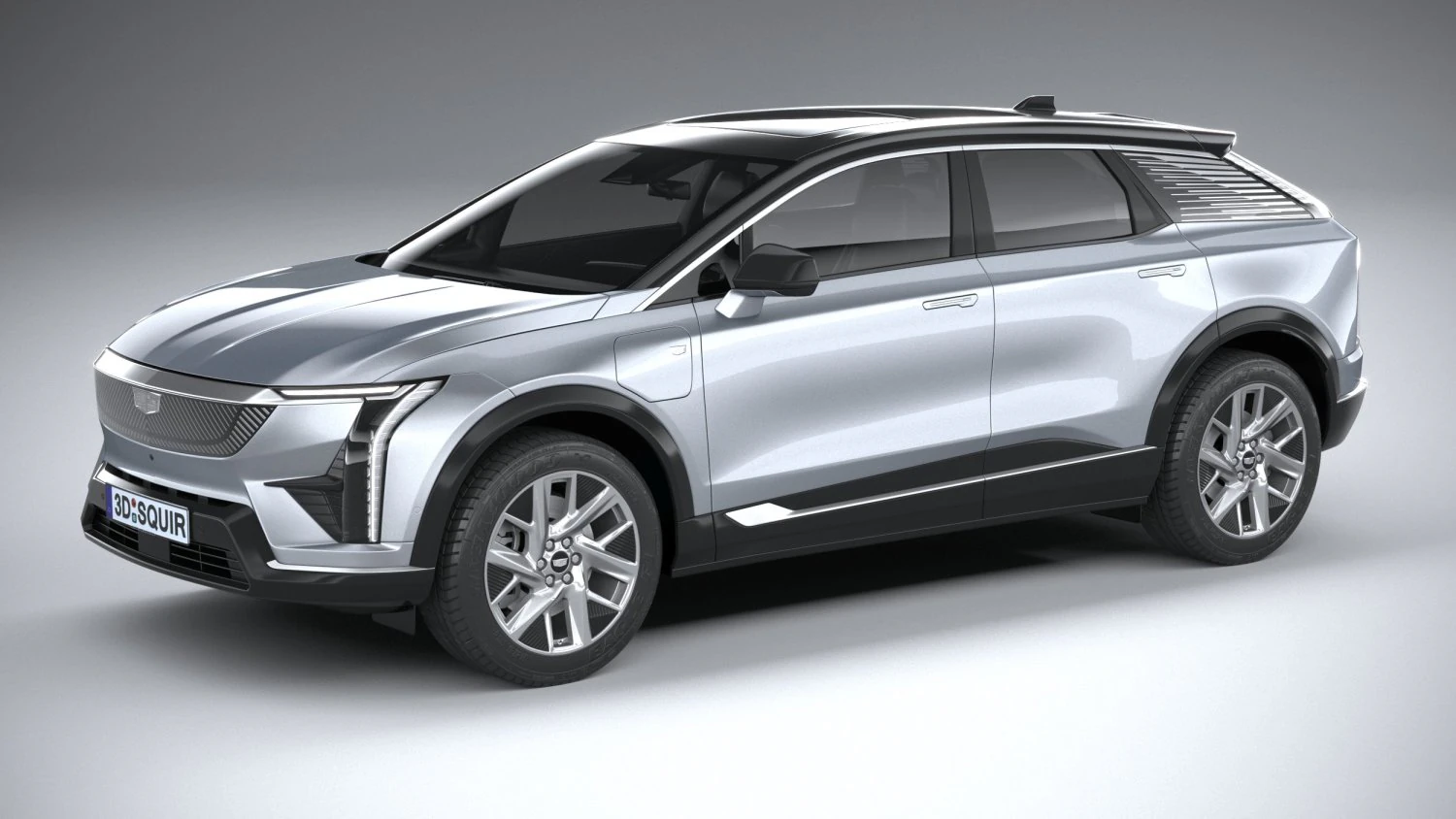 Cadillac Optiq 2025 3D Model .c4d .max .obj .3ds .fbx .stl .blend