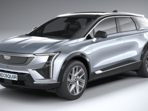 Cadillac Optiq 2025 Modello 3D
