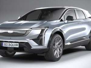 Cadillac Optiq 2025 Modello 3D