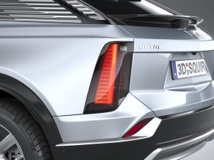 Cadillac Optiq 2025 Modello 3D