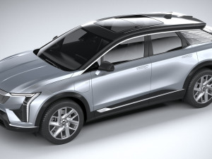 Cadillac Optiq 2025 Modello 3D
