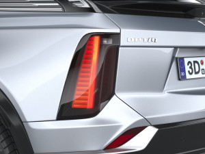 Cadillac Optiq 2025 Modello 3D