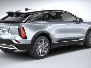 Cadillac Optiq 2025 Modello 3D