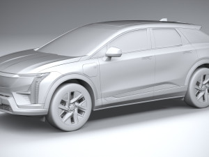 Cadillac Optiq 2025 Modello 3D