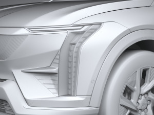 Cadillac Optiq 2025 Modello 3D