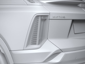 Cadillac Optiq 2025 Modello 3D