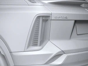 Cadillac Optiq 2025 3D Model