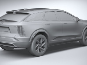 Cadillac Optiq 2025 Modello 3D